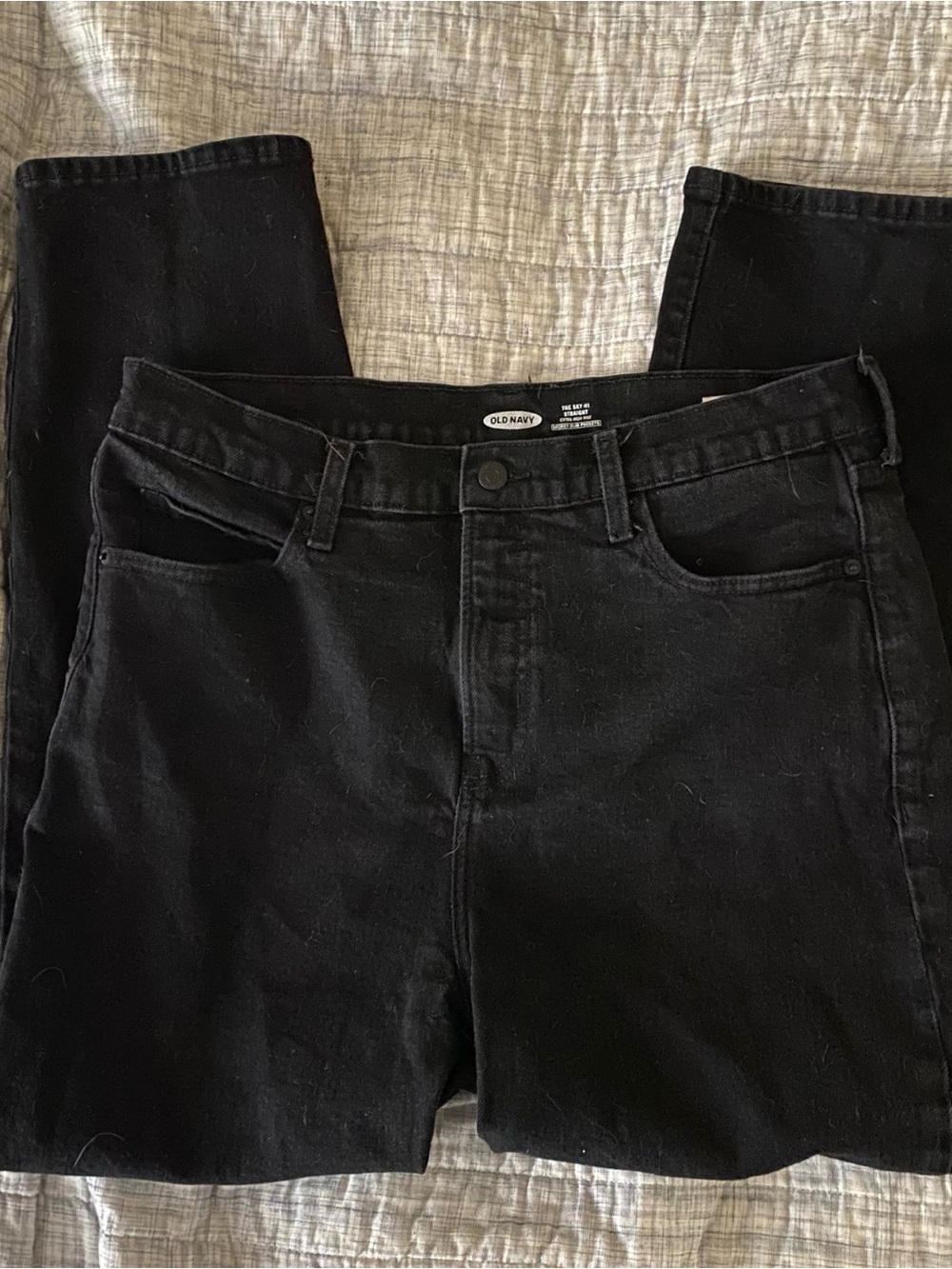 Old Navy Women’s High-Rise Black Jeans